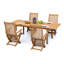 Warwick Outdoor - Piece Teak Dining Set-2137519300