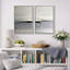 «Minimal Neutral Horizon», impression abstraite sur toile encadrée, impression sur toile-1893750964-1893750960