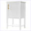 Meuble-lavabo moderne avec lavabo et porte à fermeture douce-102422846