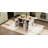 51" Fluted Kitchen Island With Drop Leaf