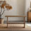 Solid wood ash simple rectangular dining table.