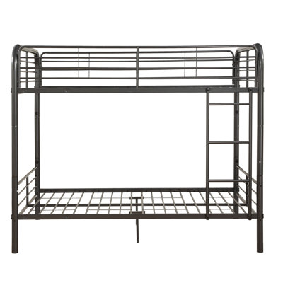 Bristol Gunmetal Finish Full/Full Bunk Bed