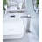 Waterfall Spout Bathroom Sink Single Handle Faucet With Pop-Up Drain (No Overflow)-125230811
