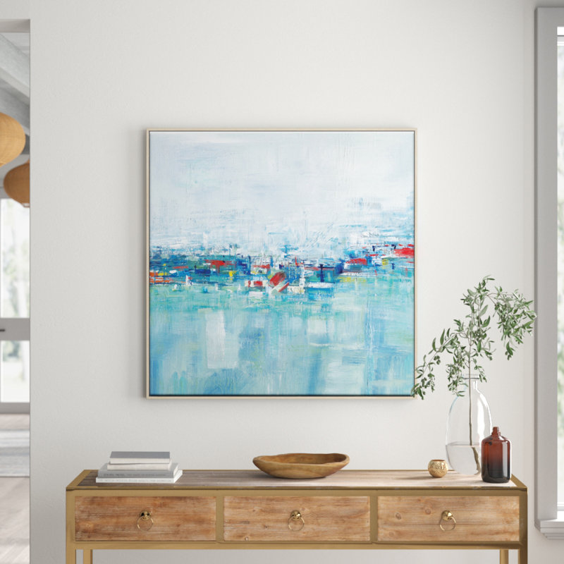 Making Memories 1 Piece Single Picture Frame and Floater Frame Wall Art on Canvas, 61cm H x 61cm W, Timber