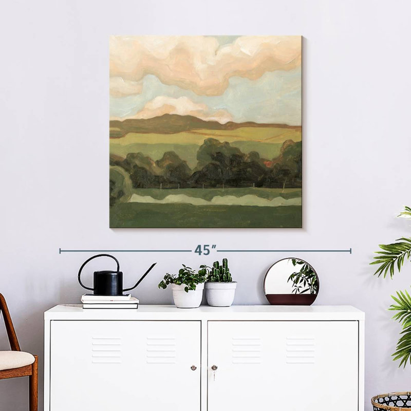 Alvord Ochre Evening I, 30" H x 30" W