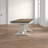 Alaincourt Extendable Solid Wood Base Dining Table