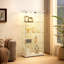 Vitrine à 4 niveaux en verre-408292655