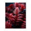 Horloge murale rose avec fougères roses Crimson Solitude-99631930