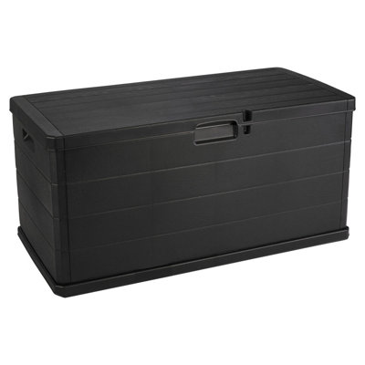 17 Stories Nylaya 118cm W 92.46L Plastic Deck Box