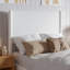 Lit plateforme en bois avec pied de lit et tiroirs de rangement Ronan-477817-477814