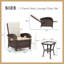 Fauteuil inclinable réglable Paulyne