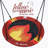 M&M Sales Enterprise Fabric Red Disc Swing with Mounting Hangers and Chains