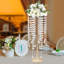 10 pièces pour table en cristal argent / or pour mariage et fêtes -97930791-97930789