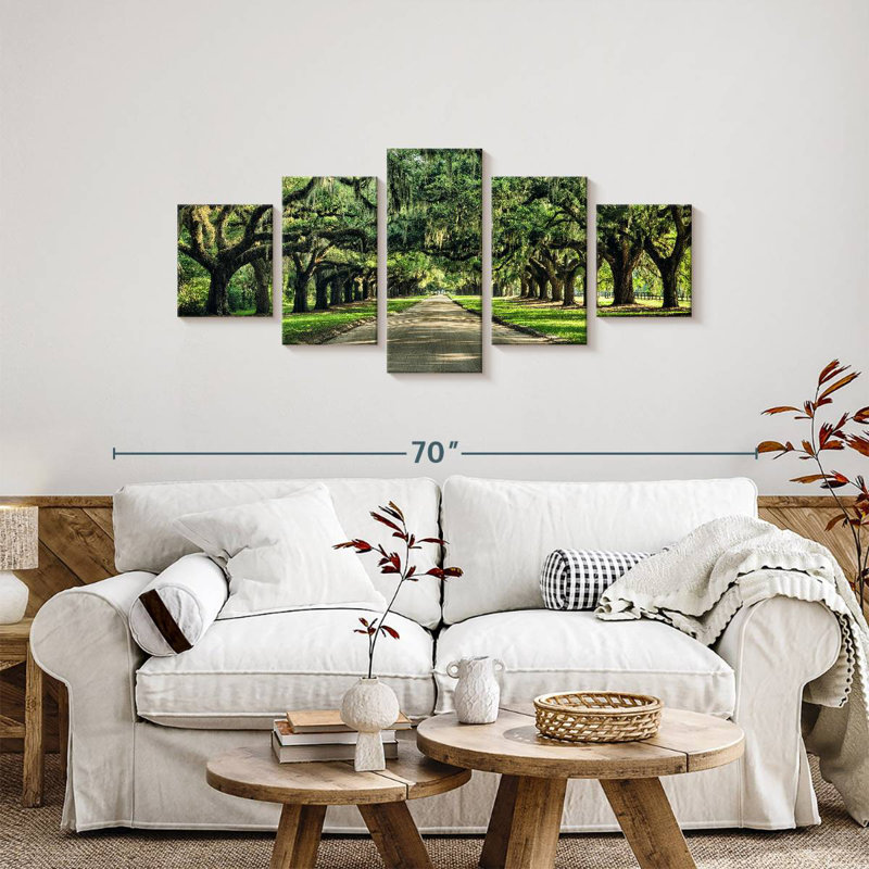 Canopy Trees, 24" H x 55" W