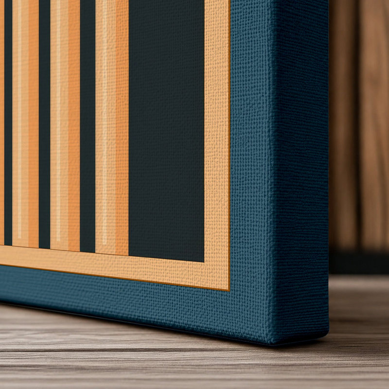 Print, 30x20 - 76.2 x 50.8 cm, Teal Border
