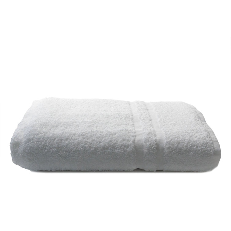 WestPoint Home White Cotton Bath Towel Set (Martex Commercial