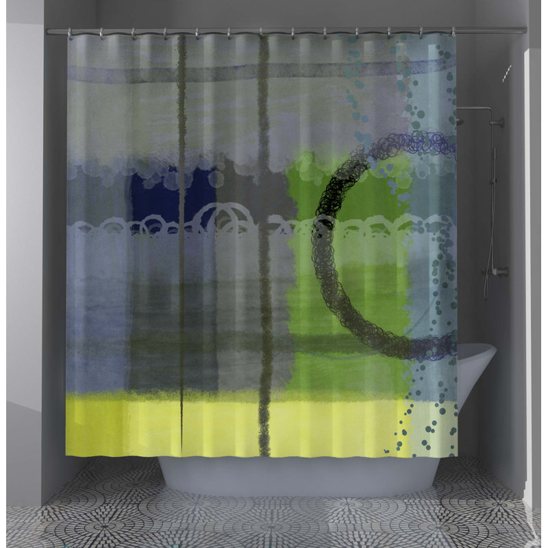 Rideau de douche abstrait Elysia