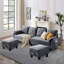 Canapé modulaire rembourré 3 pièces Kurumi-1524188334