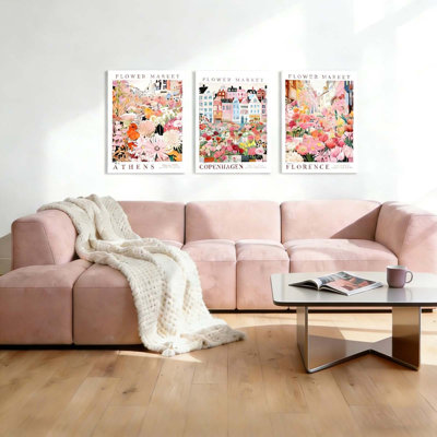 3 Piece Wrapped Canvas Print