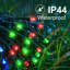 Guirlande lumineuse de Noël multicolore 105 pi-395294276