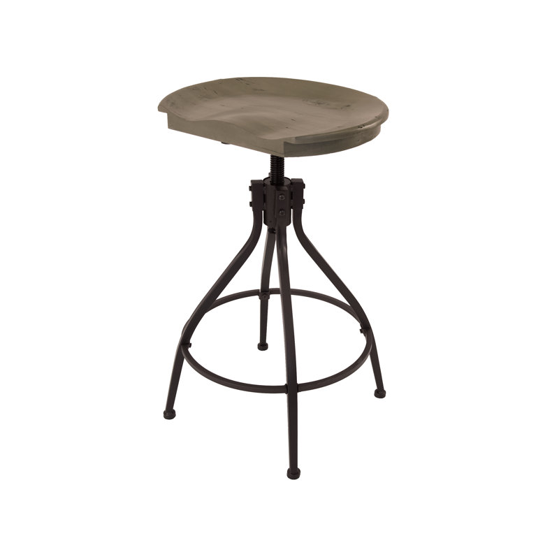 Tabouret ajustable sans dossier Homepop Maurice