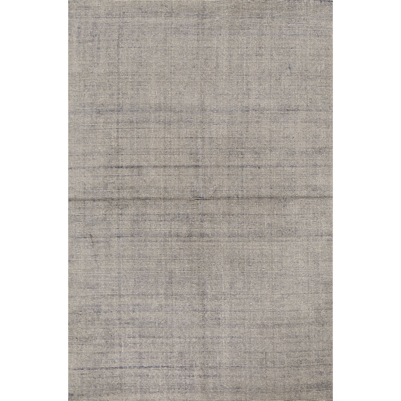 Tapis bleu marine et bleu de haute qualité noué à la main