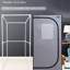 Portable Steam Grey Mini Plus - Spa personnel avec générateur et télécommande. Chaise pliable. Installation facile. Chauffage rapide. Ul accrédité. Tissu. 360 degrés. Element. Améliore la douceur de la peau