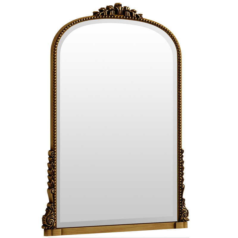 Miroir mural Baroque, Doré, 32 po x 24 po