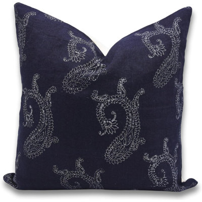 Linen Square Pillow Cover