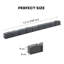 2 x Roman Stone Recycled Rubber Garden Border 1.2m-112804035