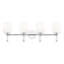 Meuble-lavabo 4 lumières Henri 32 po Chrome-123223075