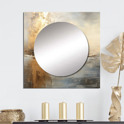 Prudenza - Décoration murale moderne bord de mer beige et bord de mer I