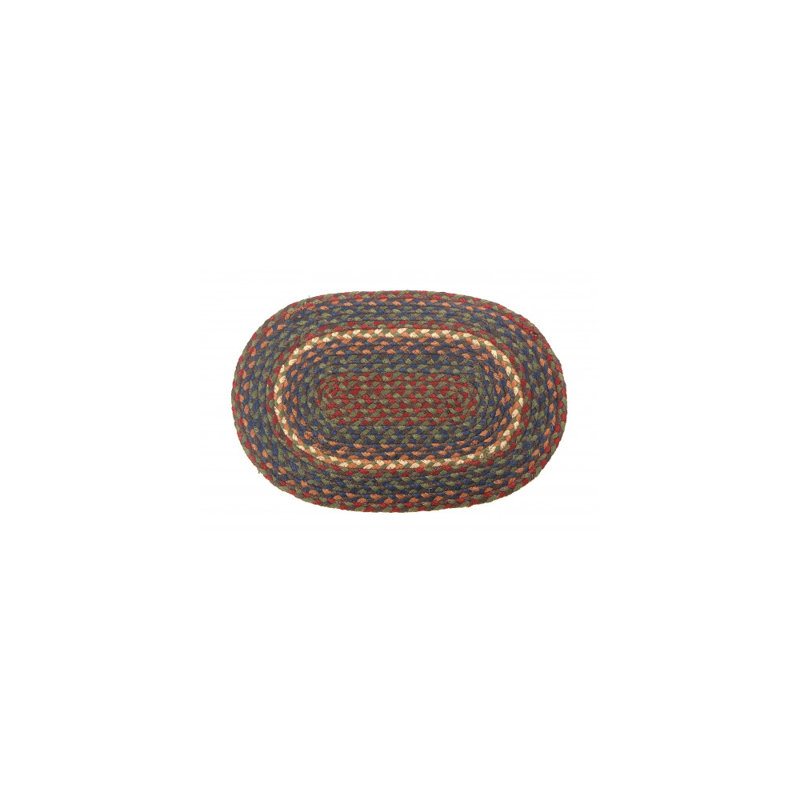 Récapitulatif en coton tressé Dinsmore, H 0,5 po x l 19 po x P 13 po, Bleu marine