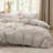 Bedsure Duvet Cover Full Set Prewashed Extra Soft Cotton-Like Beding Set （Set of 3）-103268649-103268648