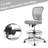 Jonilda Drafting Chair with Footrest Ergonomic Swivel Armless Mesh Office Desk Chair for Home Office, Drafting, Computer Work-1712048694