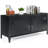 Kousa 42'' Wide 2 - Shelf Storage Cabinet with Cable Management
