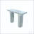 Mirrored Console Table with Bling Silver Finish