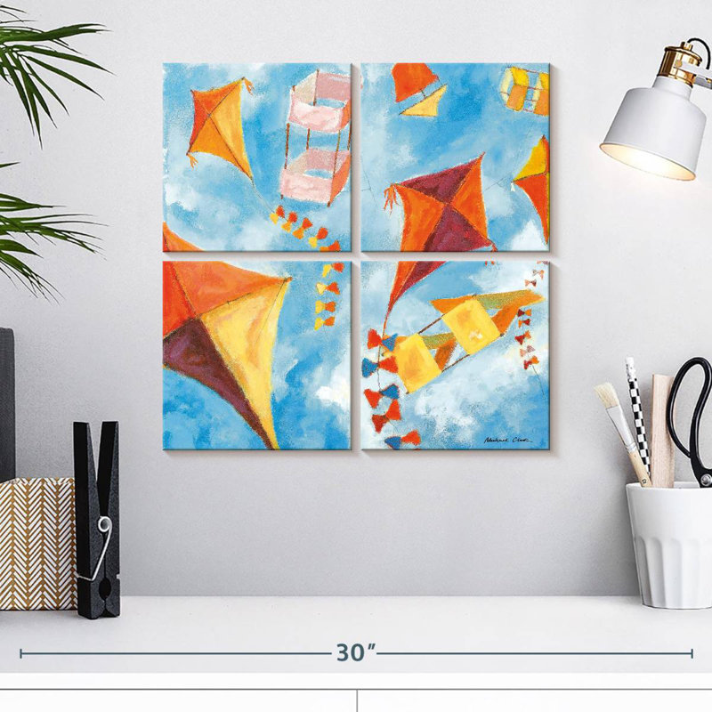 Senne Kites, 18" H x 18" W