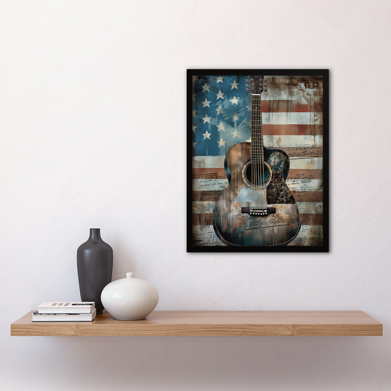 Aleine - Single Picture Frame Rectangle Print