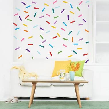 Star Wall Decals Watercolor Stickers Yellow,LF122 – StickersForLife