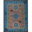 Ava Kazak Coral Hand Knotted Wool Rug 9'0" x 12'0"