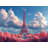 Eiffel Tower Landmark Polyester Room Darkening Curtain Pair-97286999