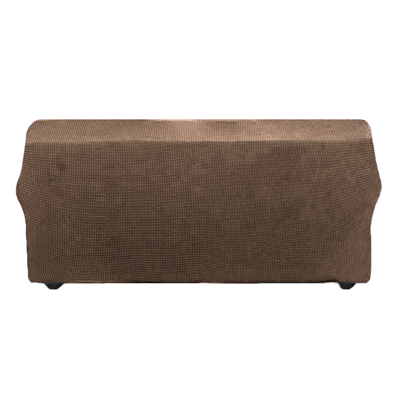 Ensemble de housse pour canapé et causeuse 2 pièces, Mélange de polyester taupe