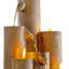 Indoor Tabletop Tiered Water Fountain with Tealight Candle Holders