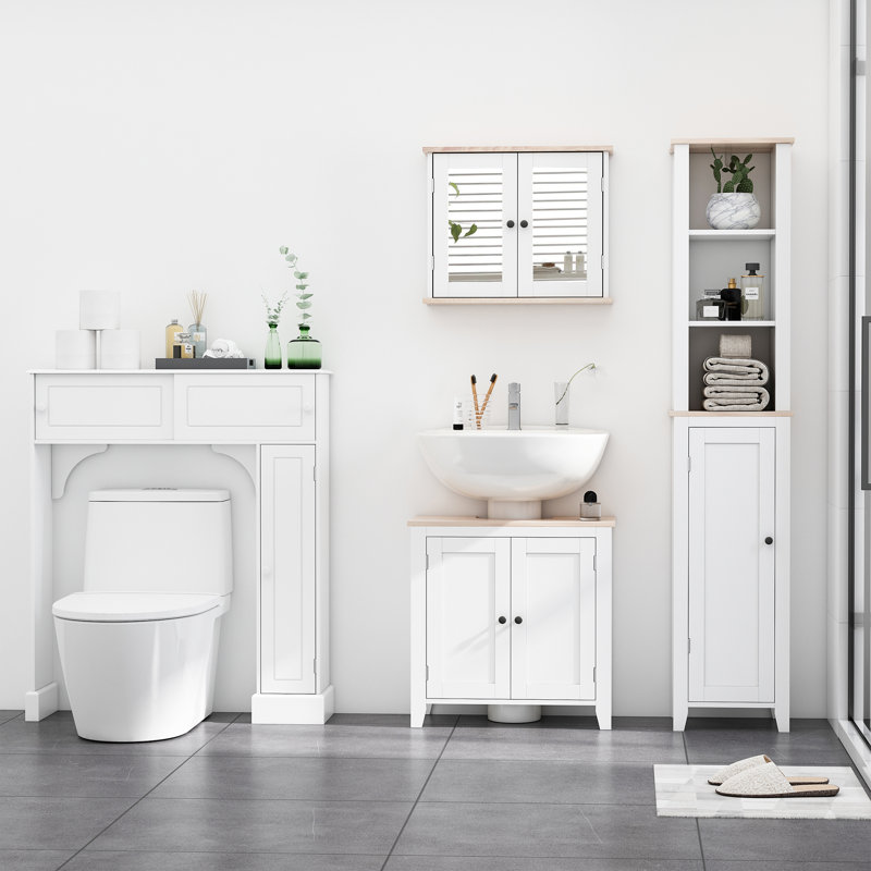 Britthany 23.5'' Single Bathroom Vanity with Manufactured Wood Top