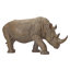 Statue de jardin sud-africain rhinocéros