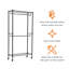 91cm Rolling Clothing Rack