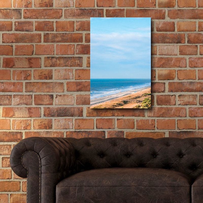  «Enjoying The Beach» par Life BeautifuLEE, art mural en verre acrylique, 16 po x 24 po, H 24 po x l 16 po