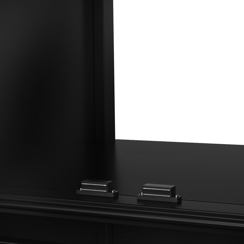 Antony 20'' Single Bathroom Vanity With Ceramic Top, Black