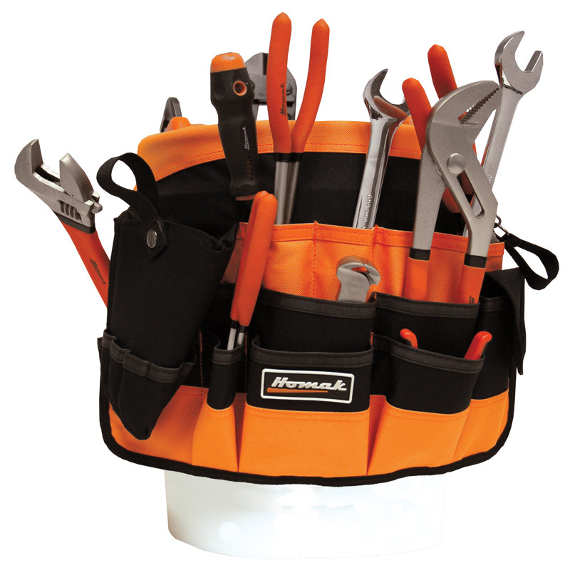 Sac de seau à outils 10"
